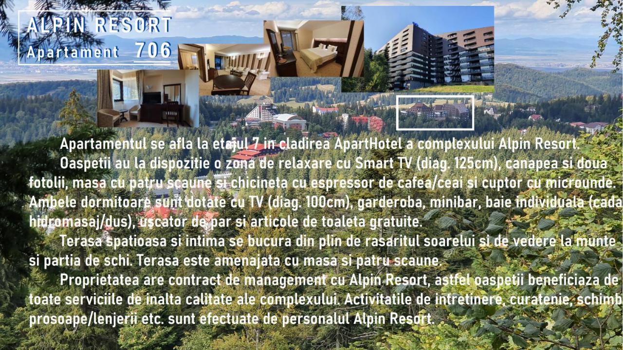 Apartament 2706 Alpin Resort, Etaj 7, Poiana Brasov Exterior foto